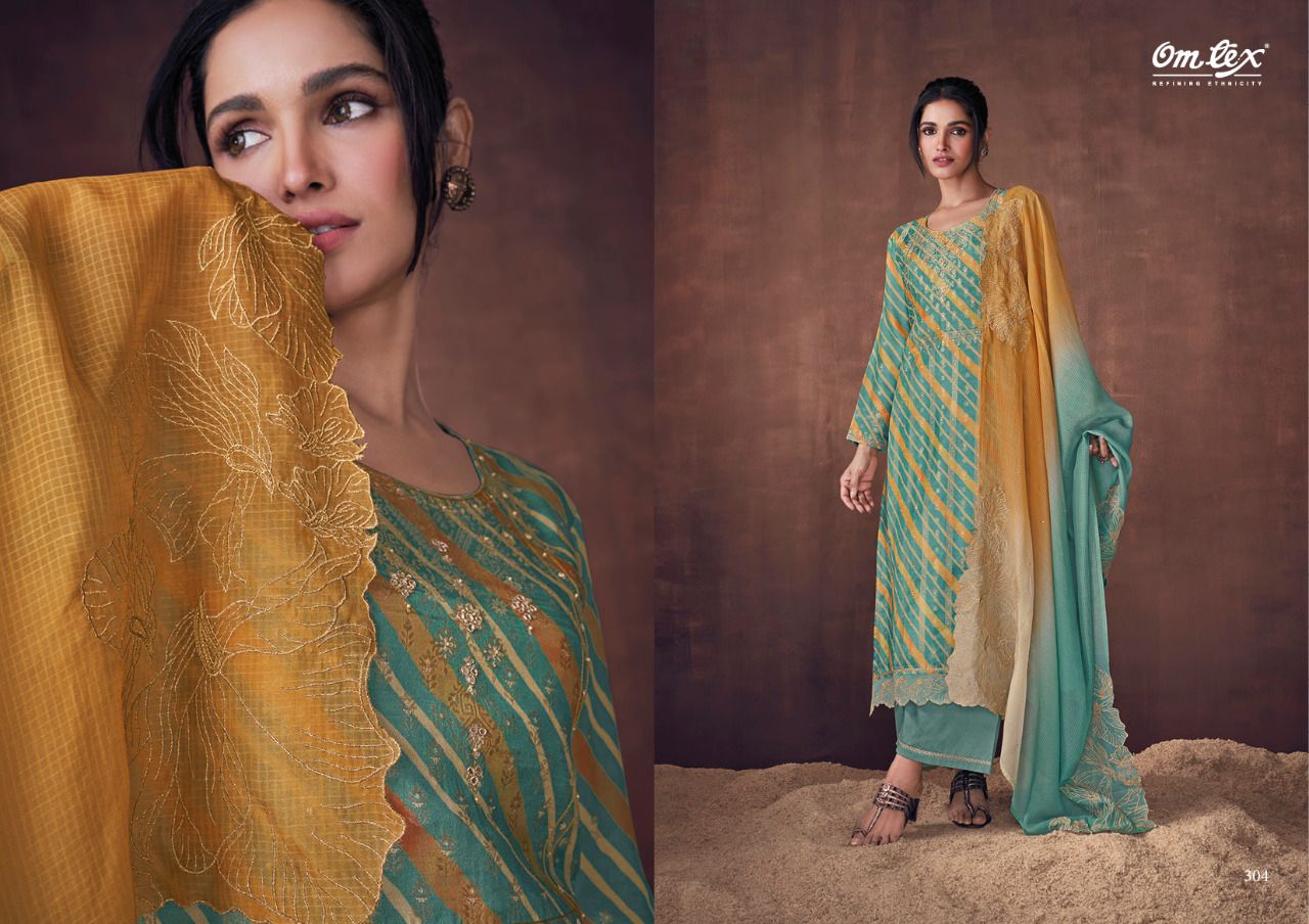 Omtex Vrunda Heavy Festive Wear Wholesale Salwar Suits Catalog
